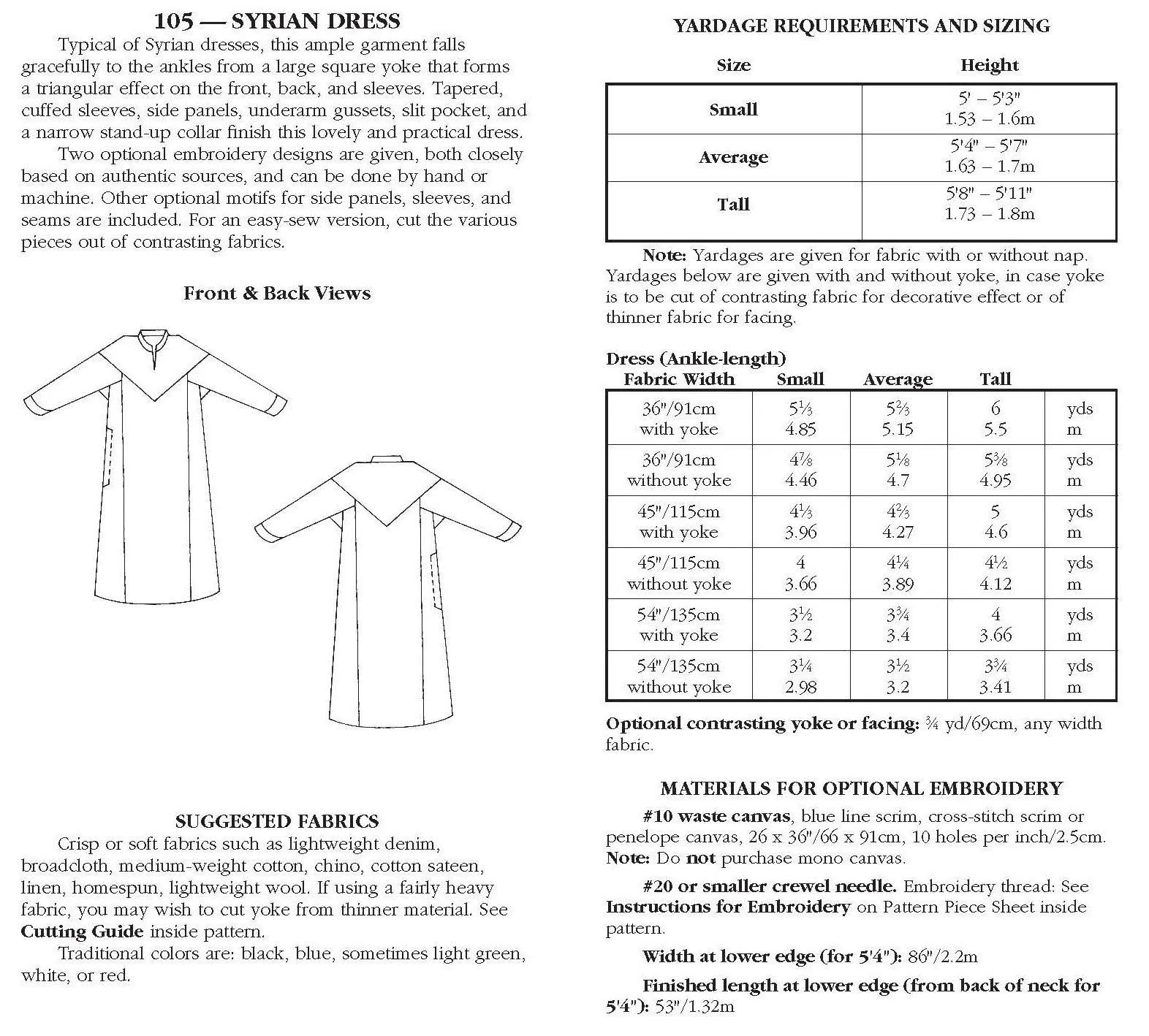 105 Syrian Dress