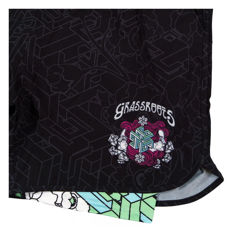 15th Anniversary Black Athletic Liner Shorts