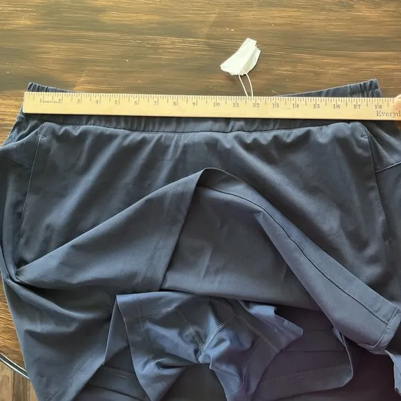 (2) Lady Hagen Skort Womens Size XL Blue Lined Pull On Skirt Golf Shorts Pockets