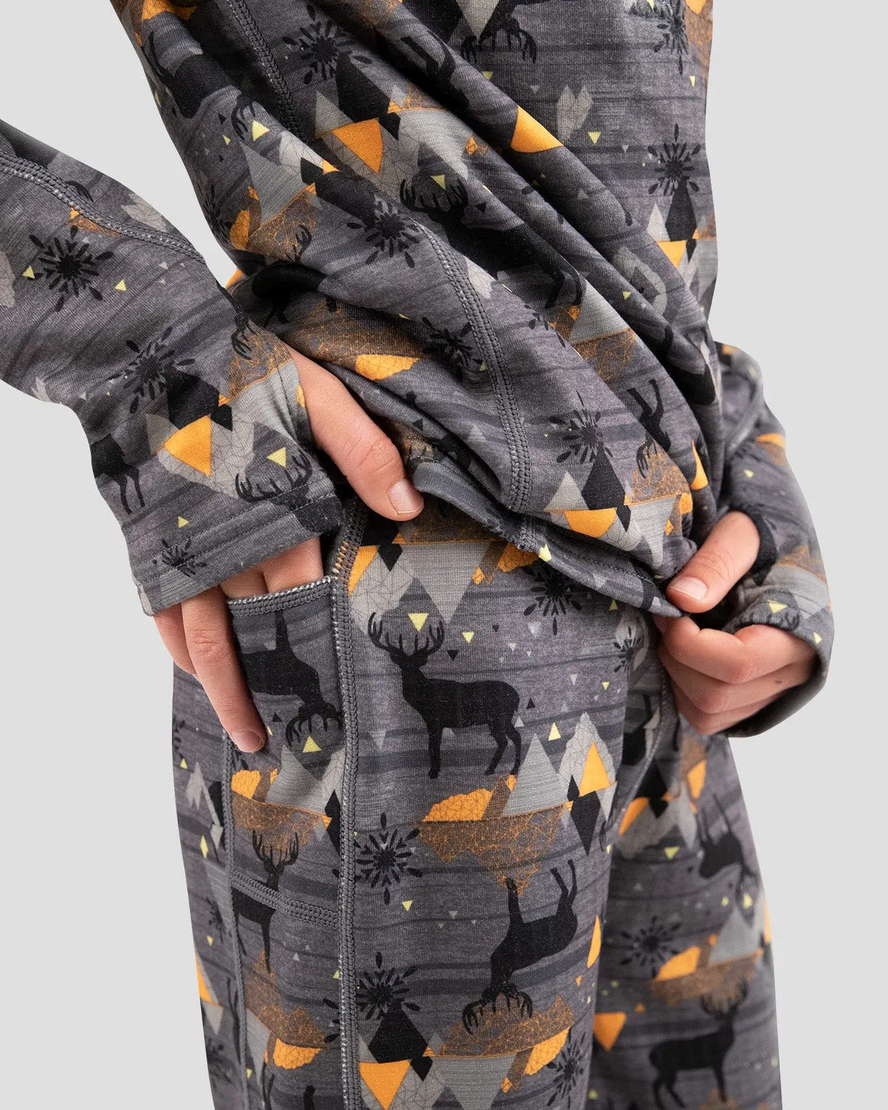 3.0 Kids' Ecolator® Heavyweight Performance Thermal Pants