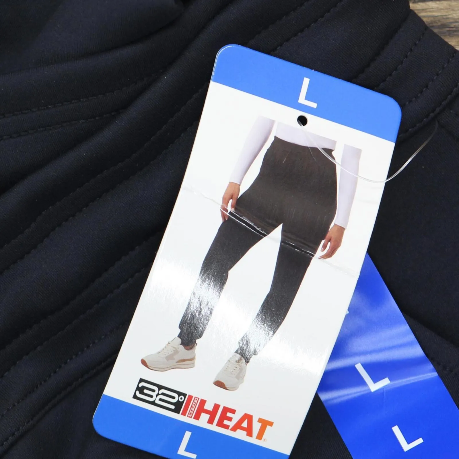 32 Degrees Womens Heat High Rise Knit Pants 1795761
