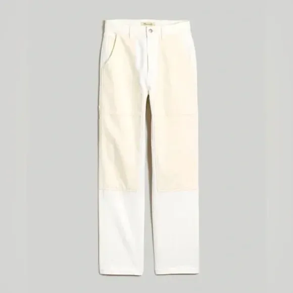 46. Madewell $158  90’s Two-Tone Straight Jean Workwear Edition