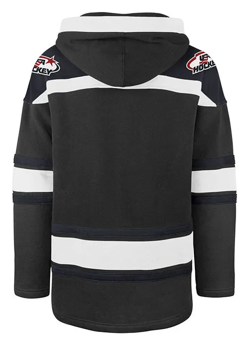 47 Brand USA Hockey Superior Lacer Hooded Sweatshirt