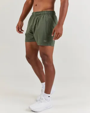 4" Elite Aero Shorts - Forest