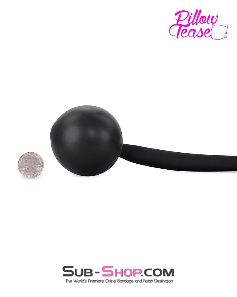 7344M      Vibro Ball Inflatable Silicone Plug with Removeable Hose Pump