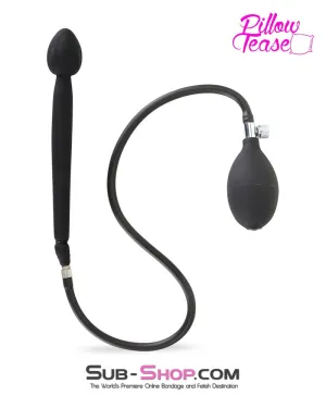 7344M      Vibro Ball Inflatable Silicone Plug with Removeable Hose Pump