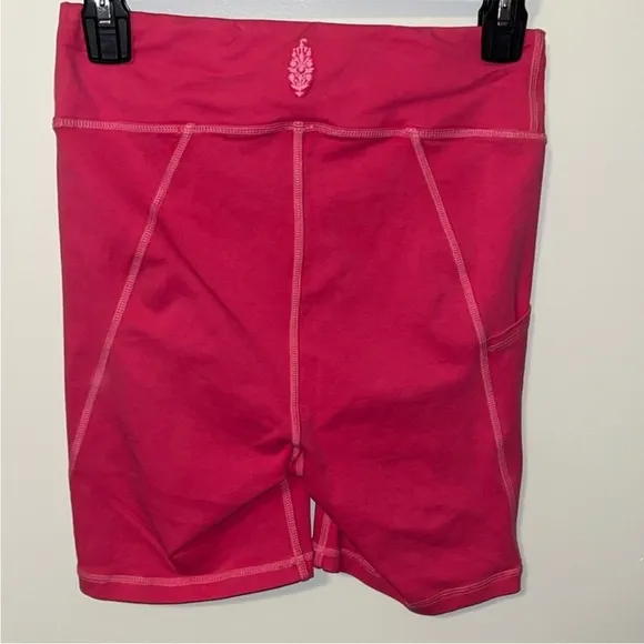 792. FREE PEOPLE New Flow Shorts in pink Sz S NWOT