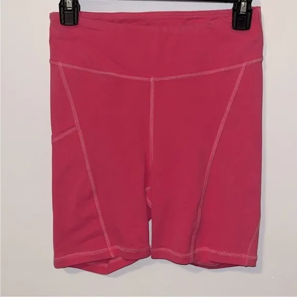 792. FREE PEOPLE New Flow Shorts in pink Sz S NWOT