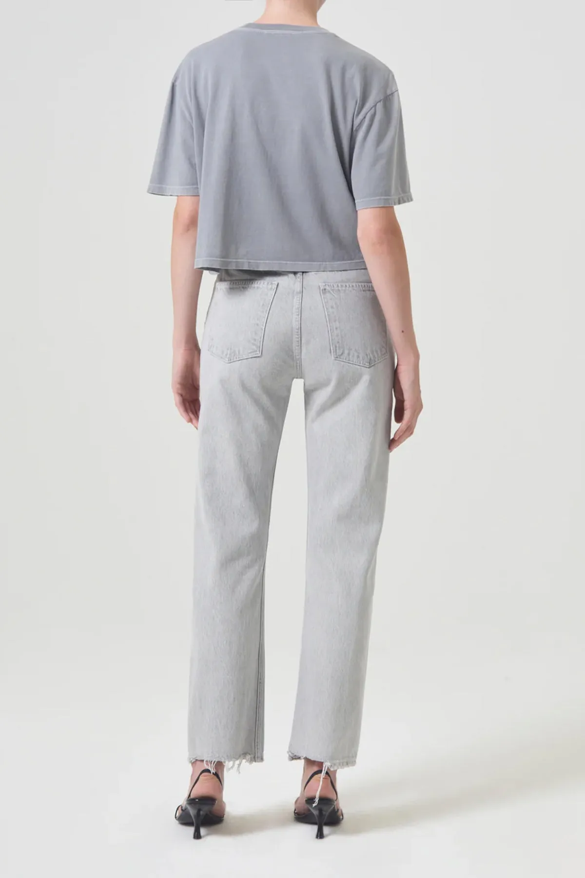 90's Pinch Waist High Rise Straight in Rian