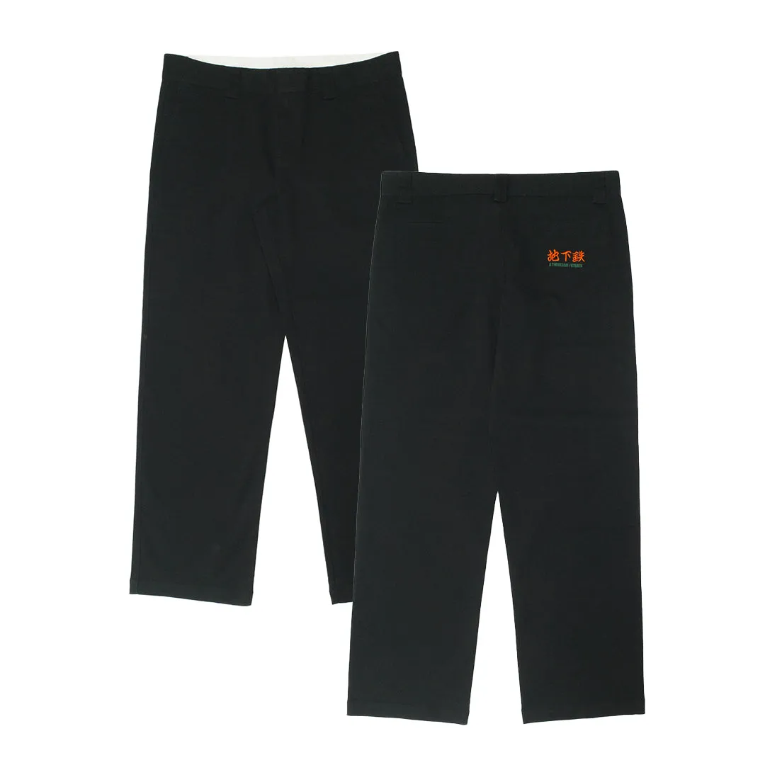 A Thousand Futures 'Lucky' Work Trouser - Black