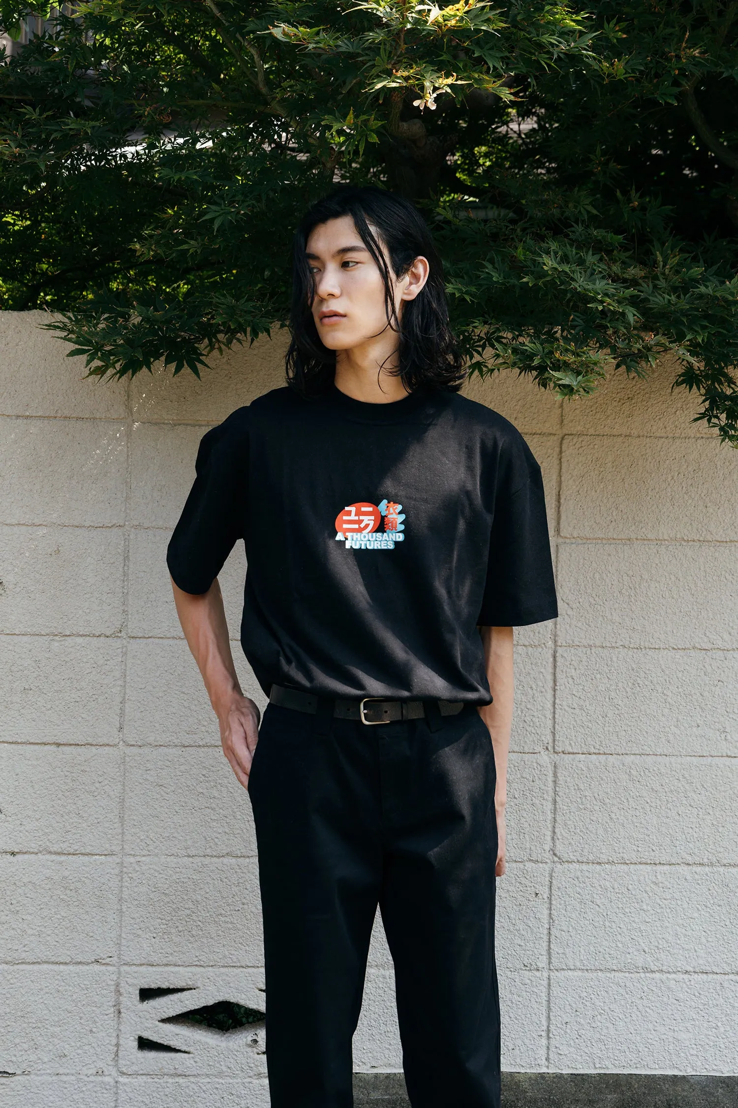 A Thousand Futures 'Lucky' Work Trouser - Black