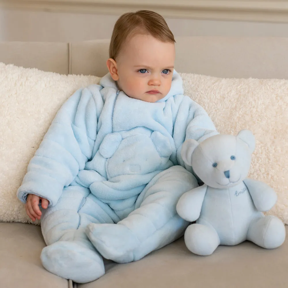 Abel Baby Boys Fleece Pramsuit
