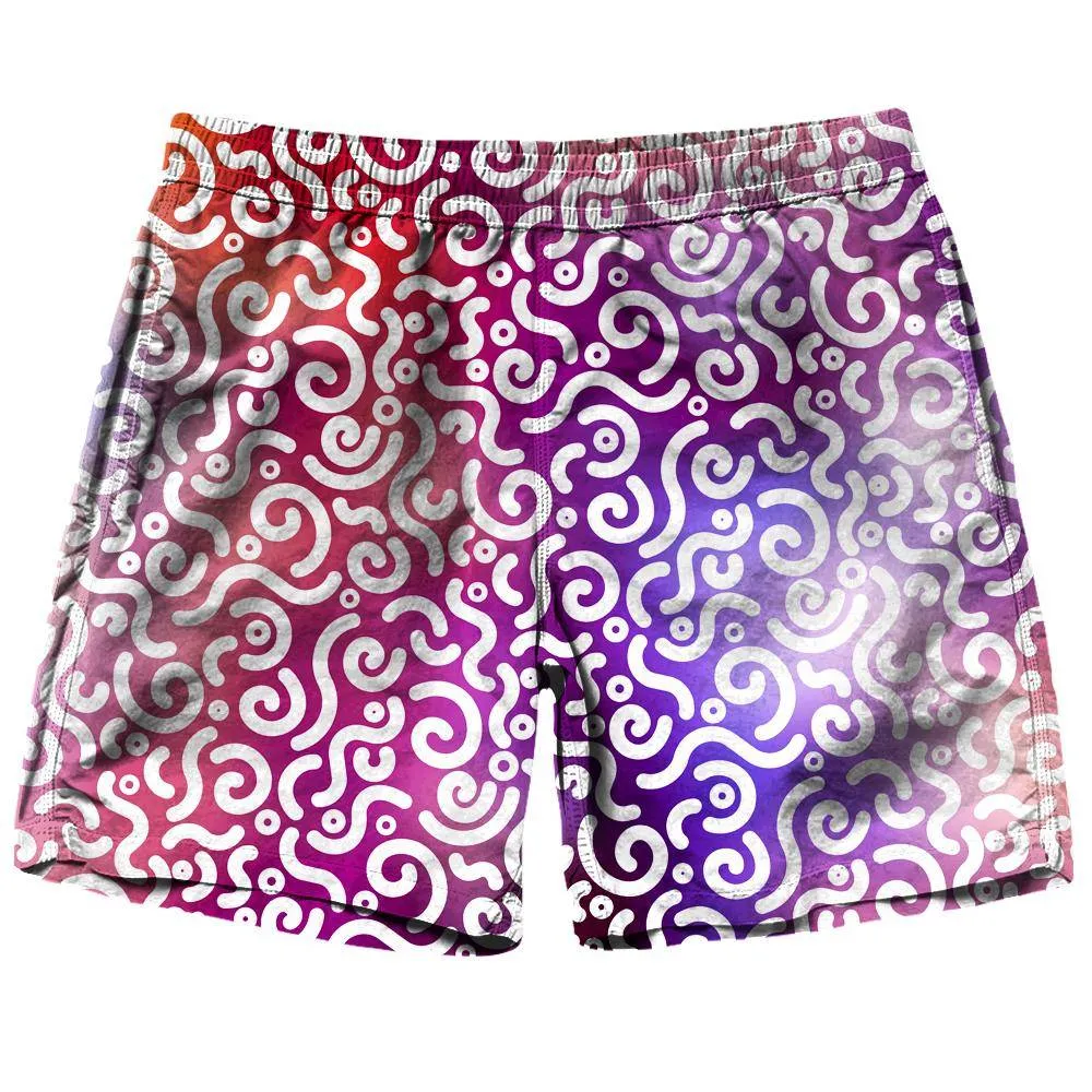 Abstract Rotation Shorts
