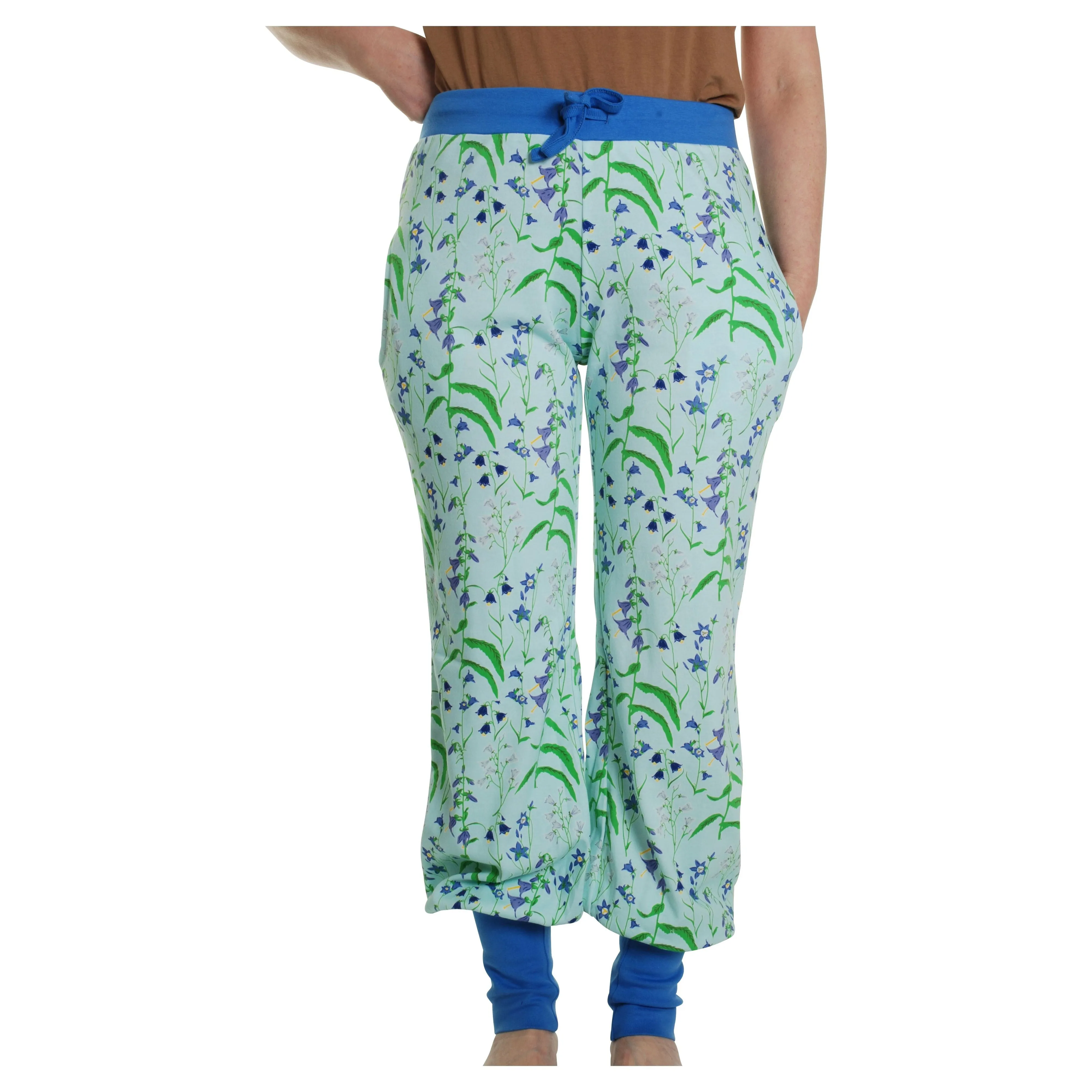 Adult's Campanula - Light Blue Baggy Pants