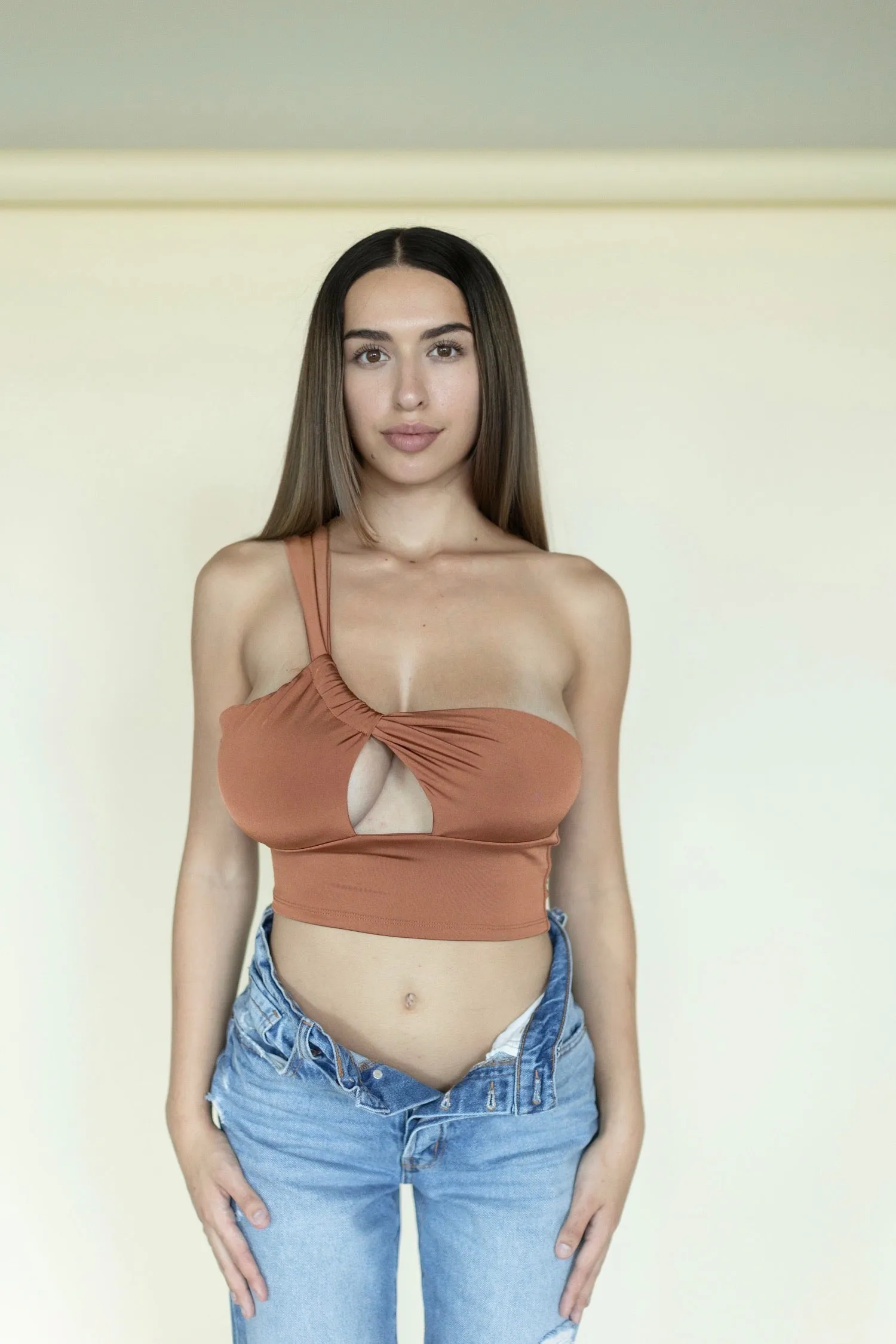 After Sundown One Shoulder Top