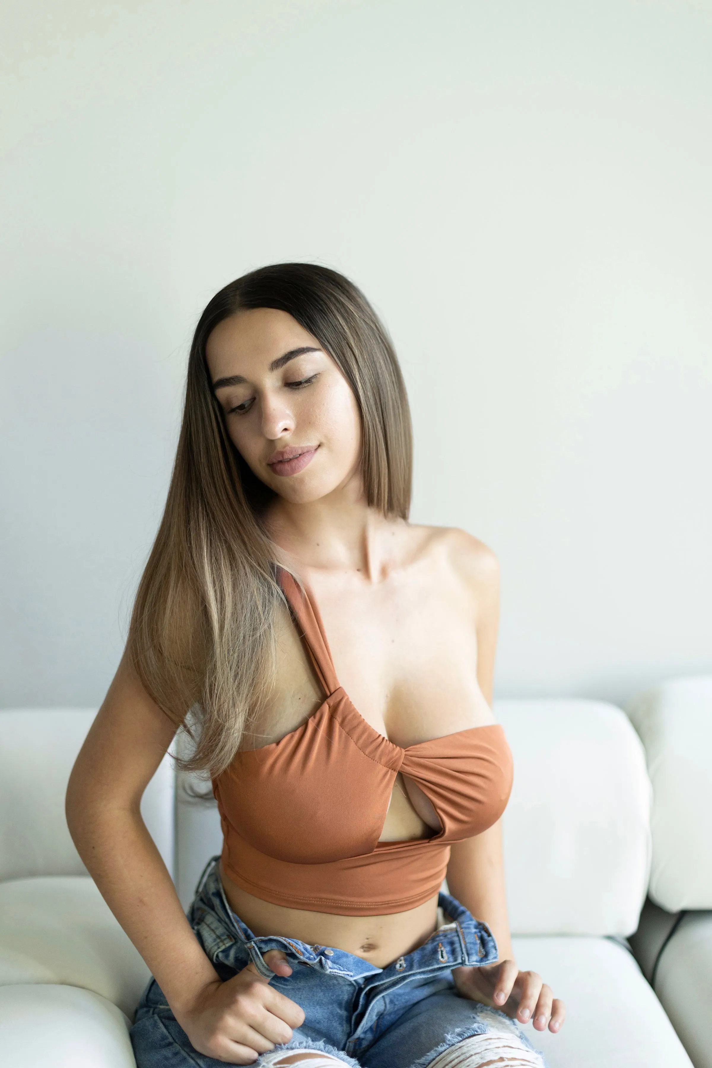 After Sundown One Shoulder Top