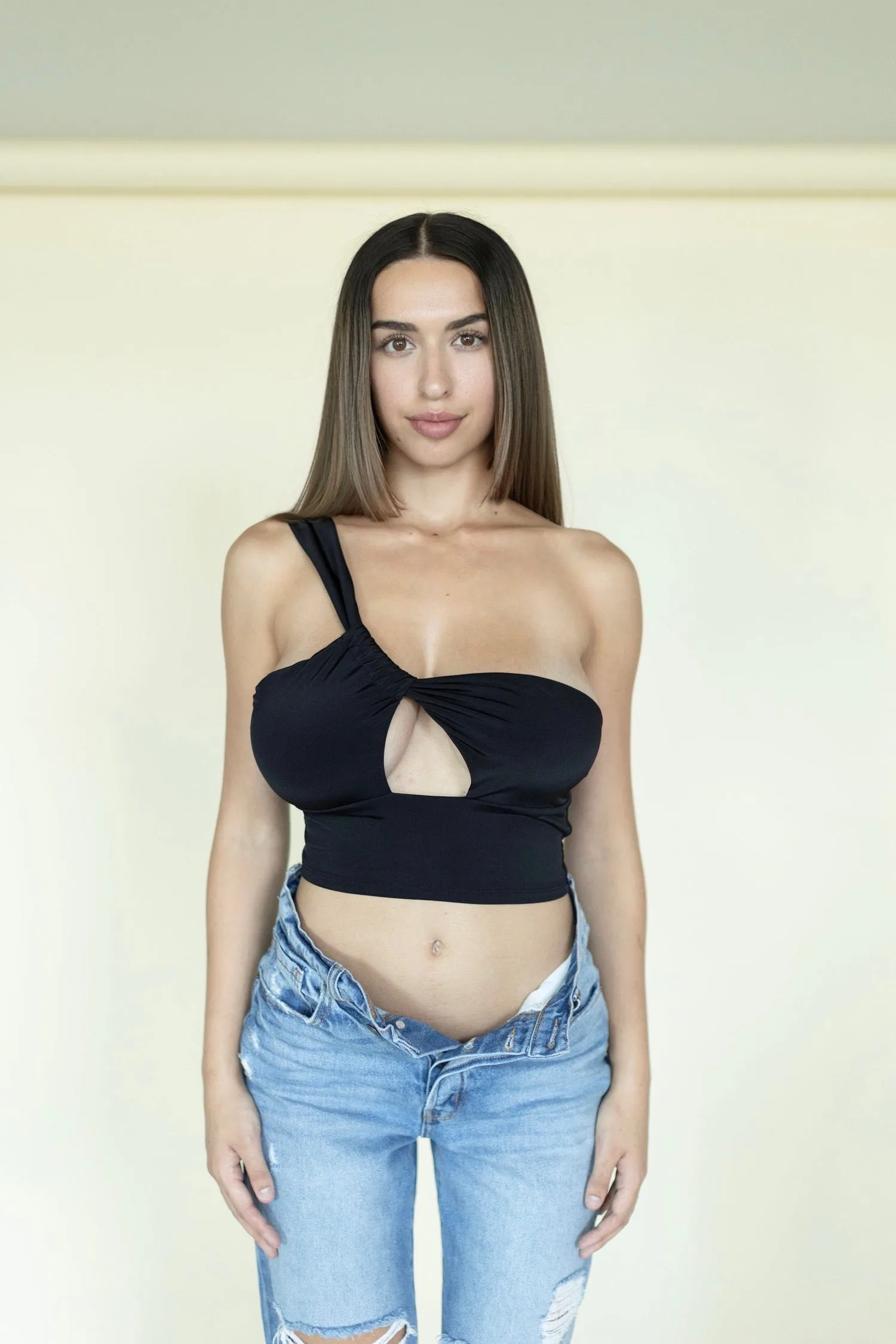 After Sundown One Shoulder Top