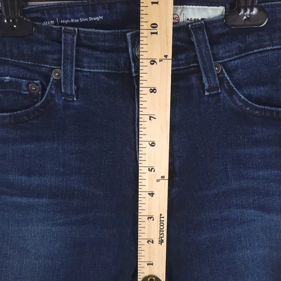 AG Jeans AG-ED Denim Mari High Rise Slim Straight 26 PW34475