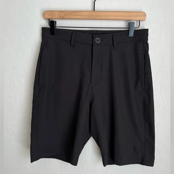 Albion Bermuda black casual shorts small