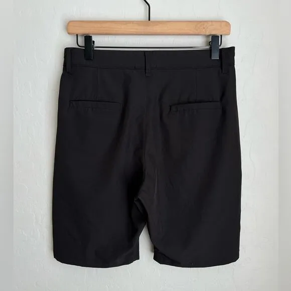 Albion Bermuda black casual shorts small