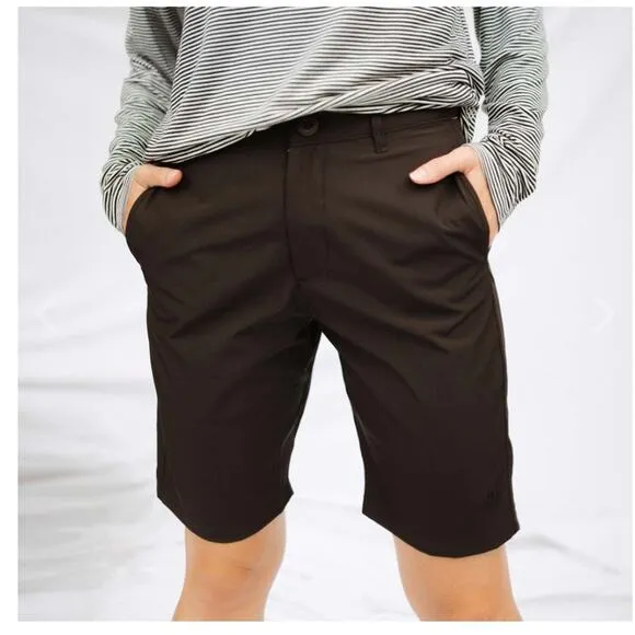 Albion Bermuda black casual shorts small