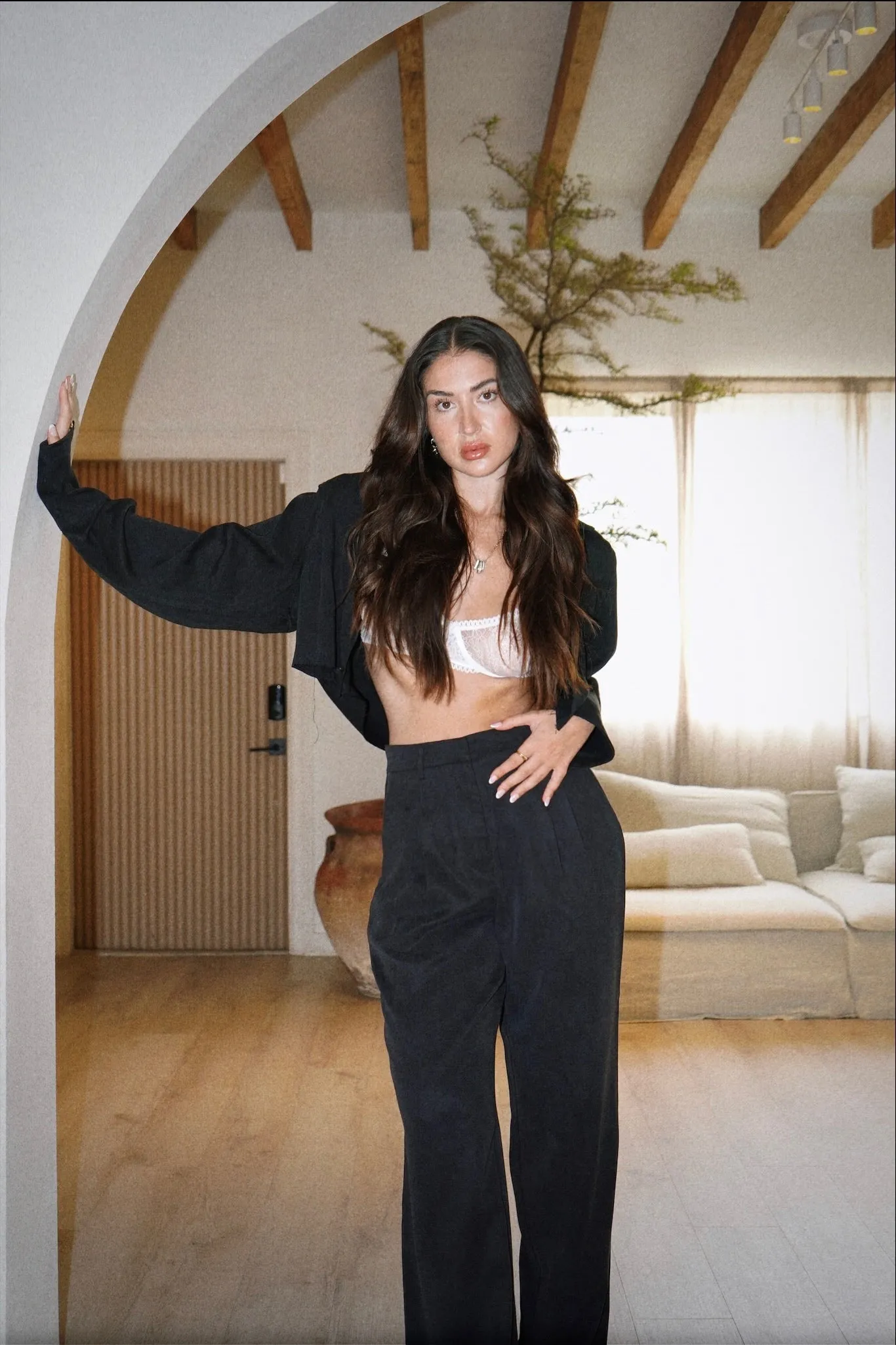Alexandra Pants Tencel Black