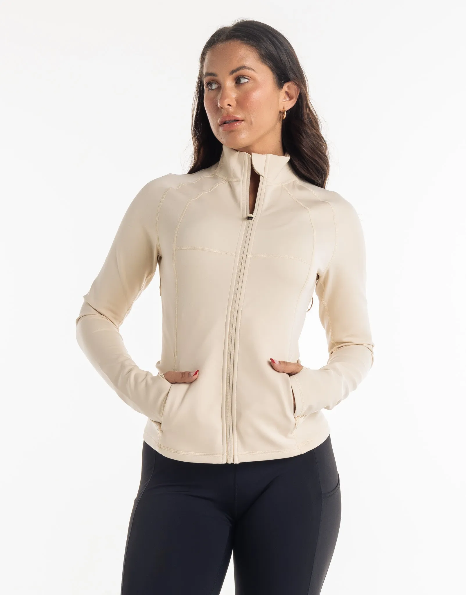 All Day SmoothForm Jacket - Oatmeal