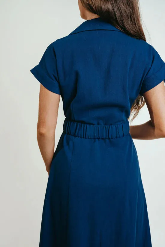 Aly Dress (Navy)