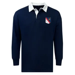 American University Classic Long Sleeve Solid Rugby Jersey