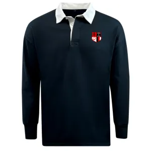 Amoskeag Rugby Club Classic Long Sleeve Solid Rugby Jersey