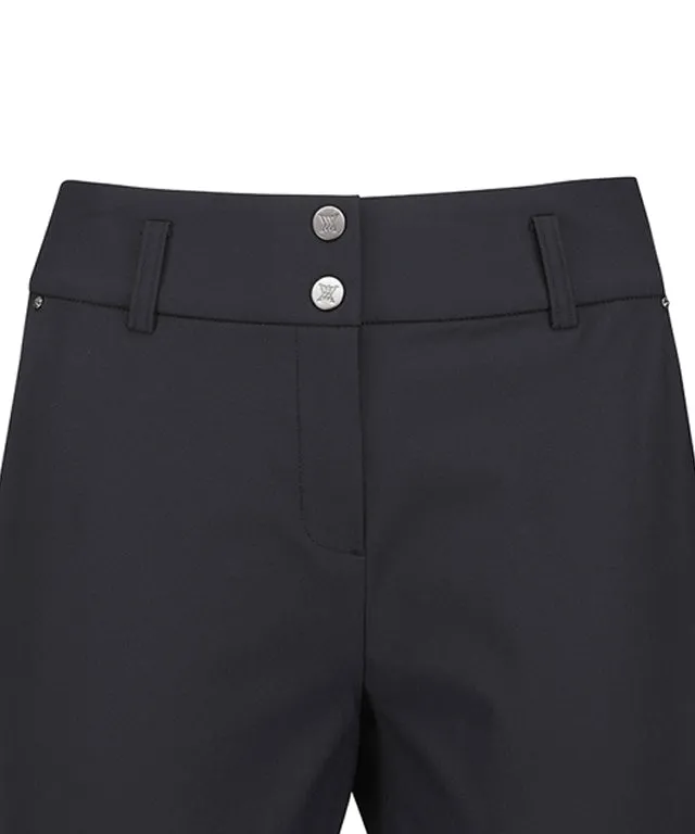 ANEW Golf: Women Waist Banding Long Pants - Black