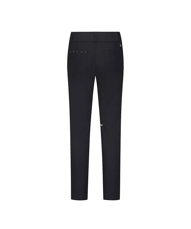 ANEW Golf: Women Waist Banding Long Pants - Black