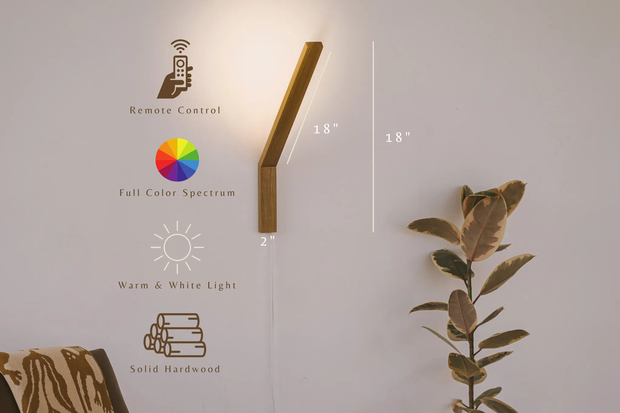 Angle Wall Sconce Lamp