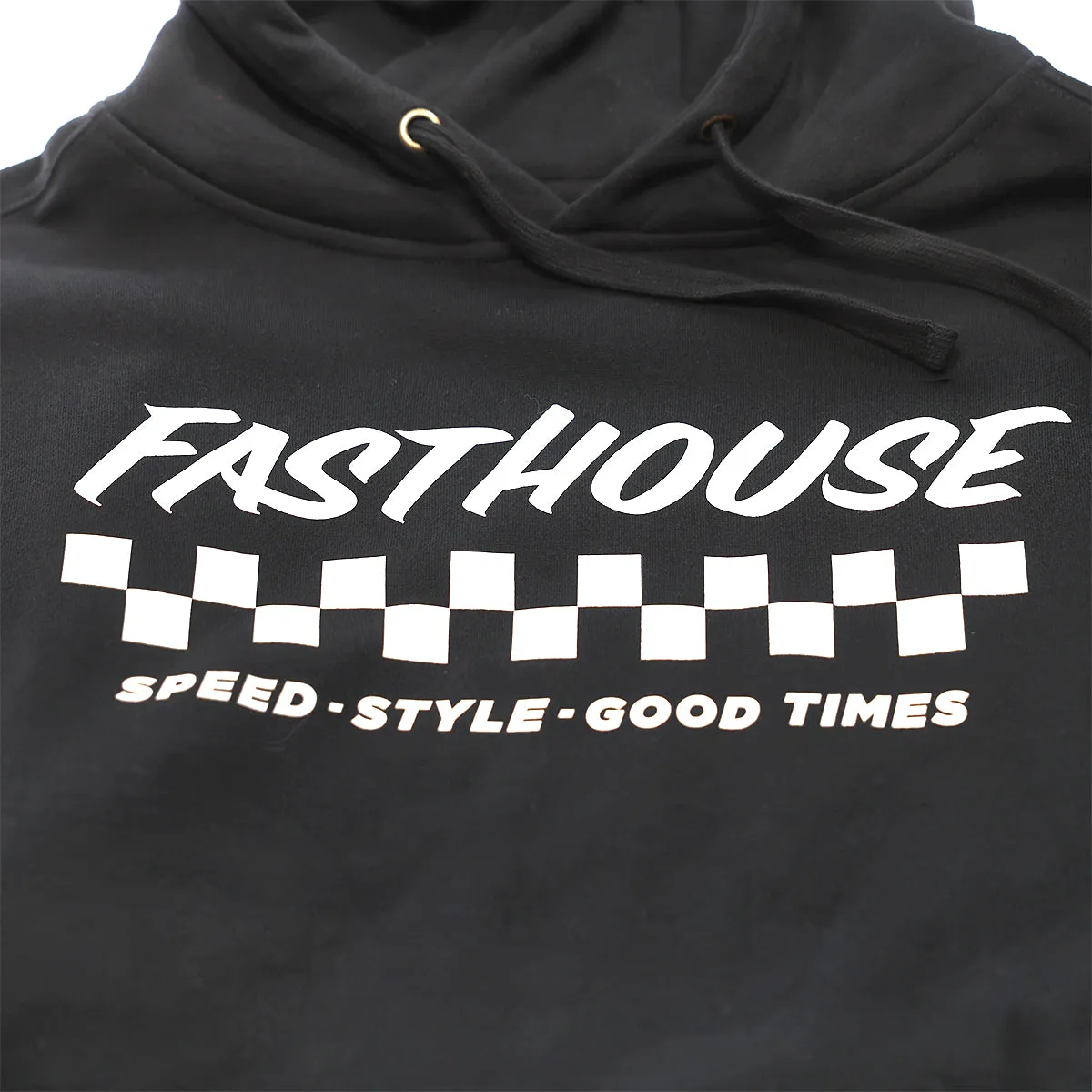 Apex Hooded Pullover - Black