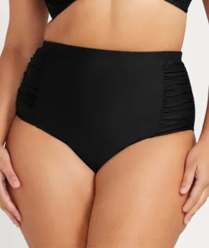 Artesands Hues Botticelli High Waist Swim Pant- Black