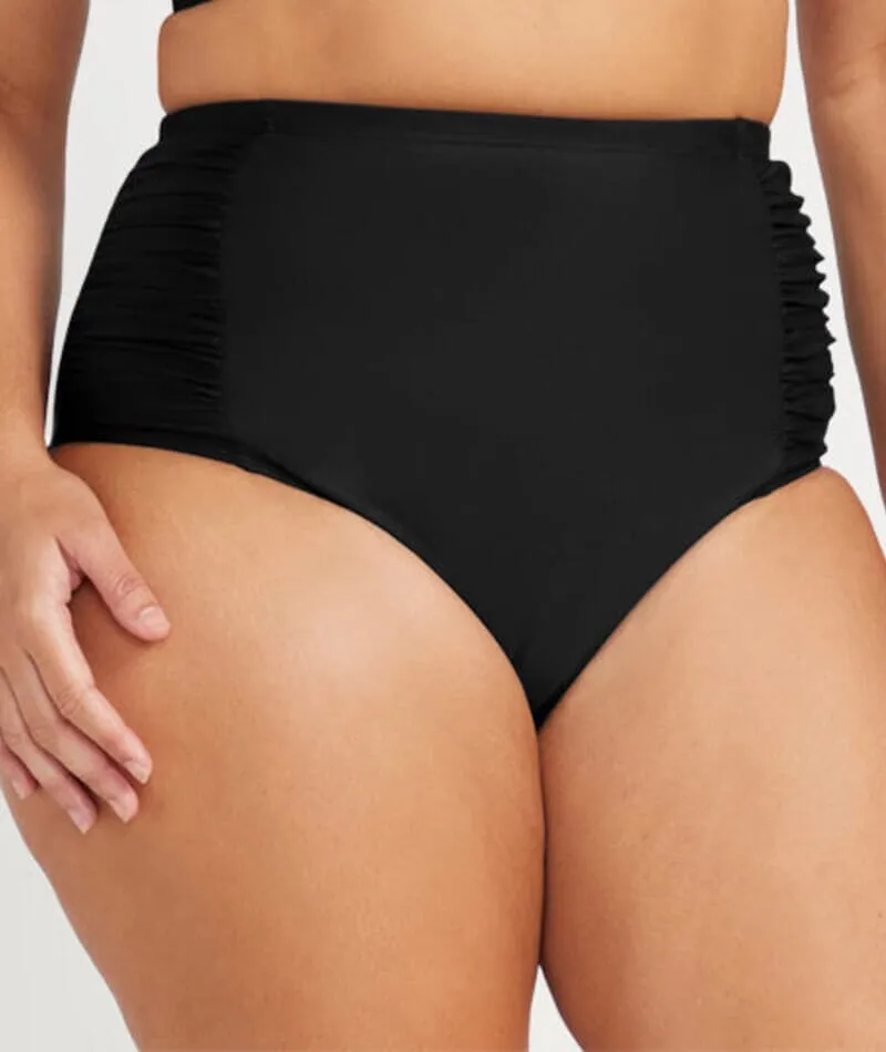 Artesands Hues Botticelli High Waist Swim Pant- Black