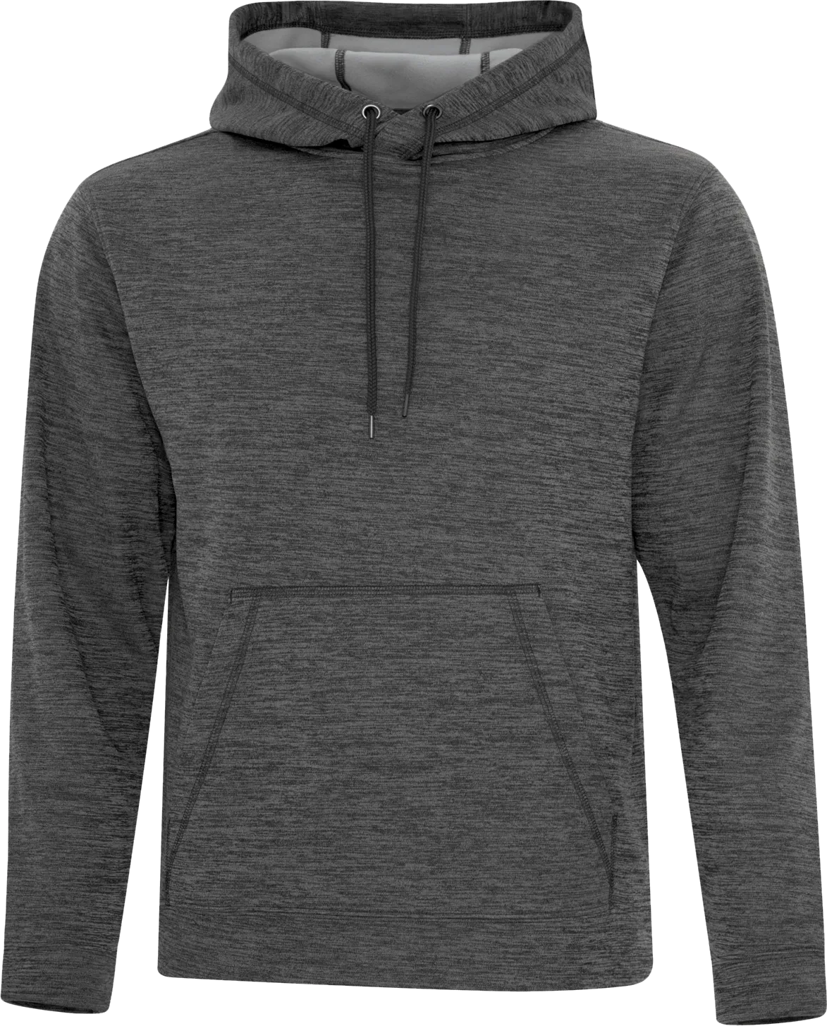 ATC™ Dynamic Heather Polyester Hoodie Charcoal