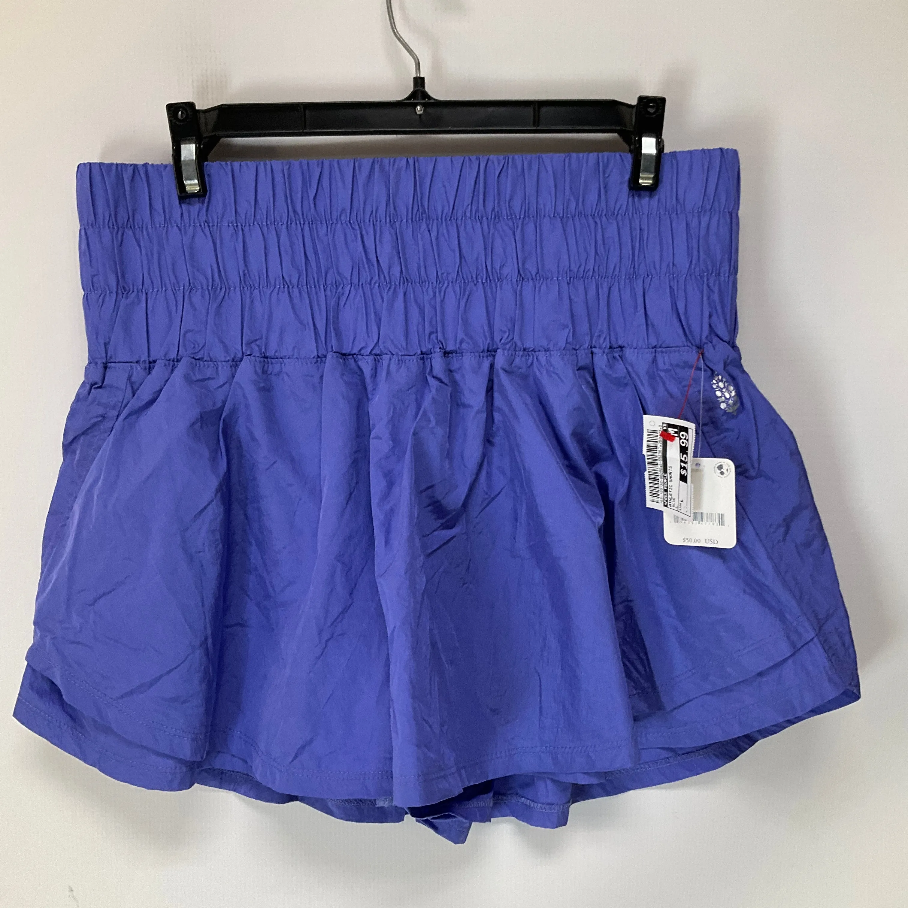 Athletic Shorts By Free People In Blue, Size: L