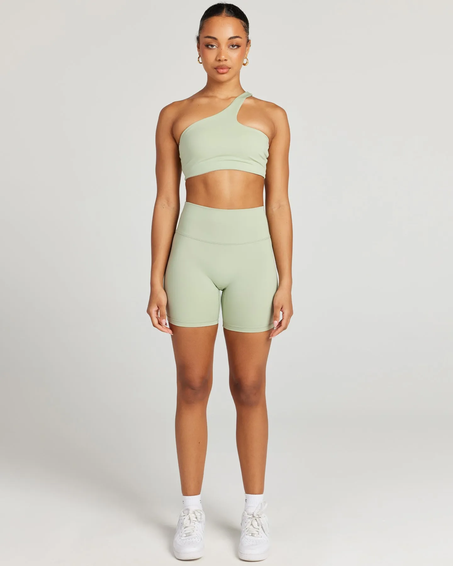 Aura SF Shorts - Light Sage