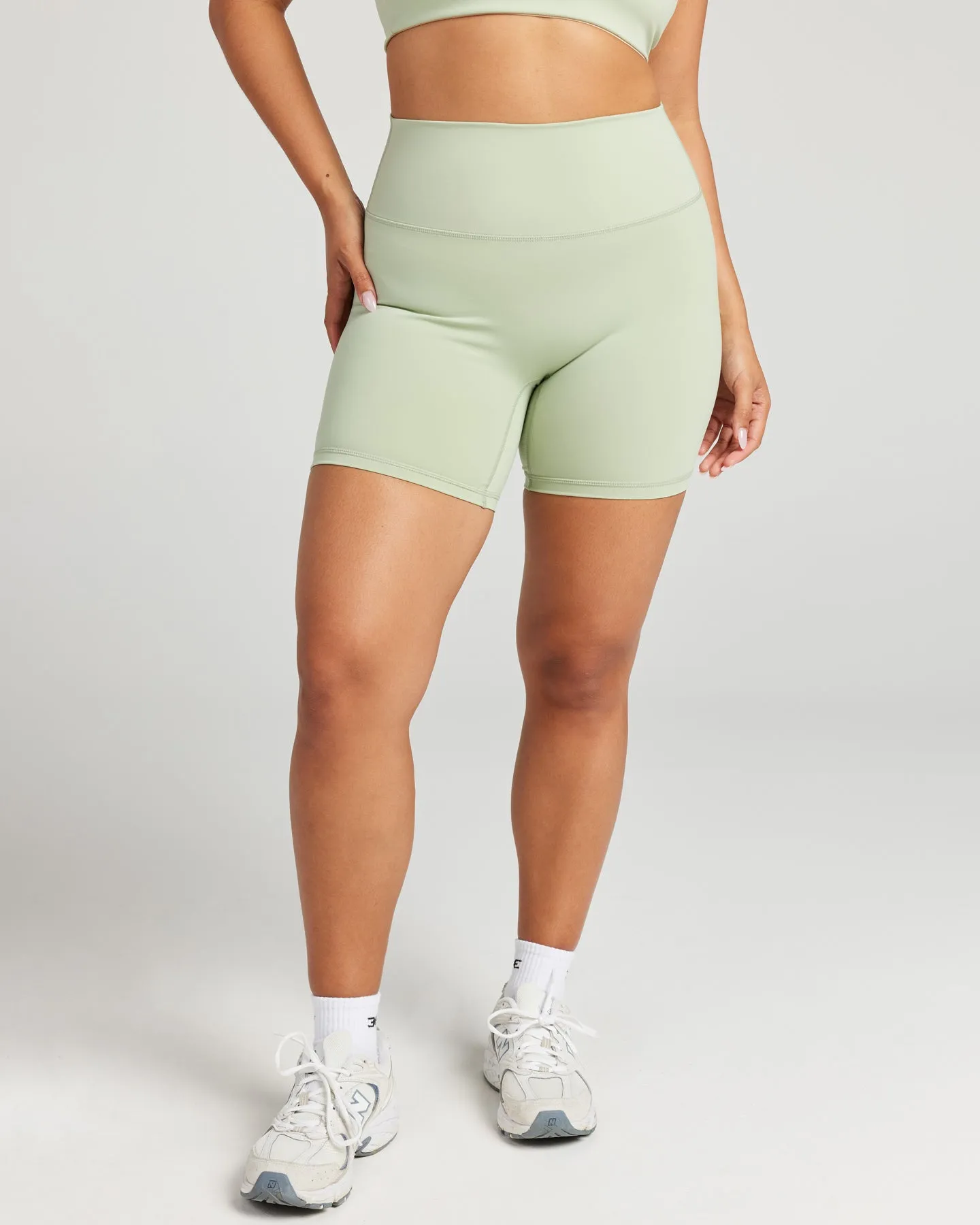 Aura SF Shorts - Light Sage