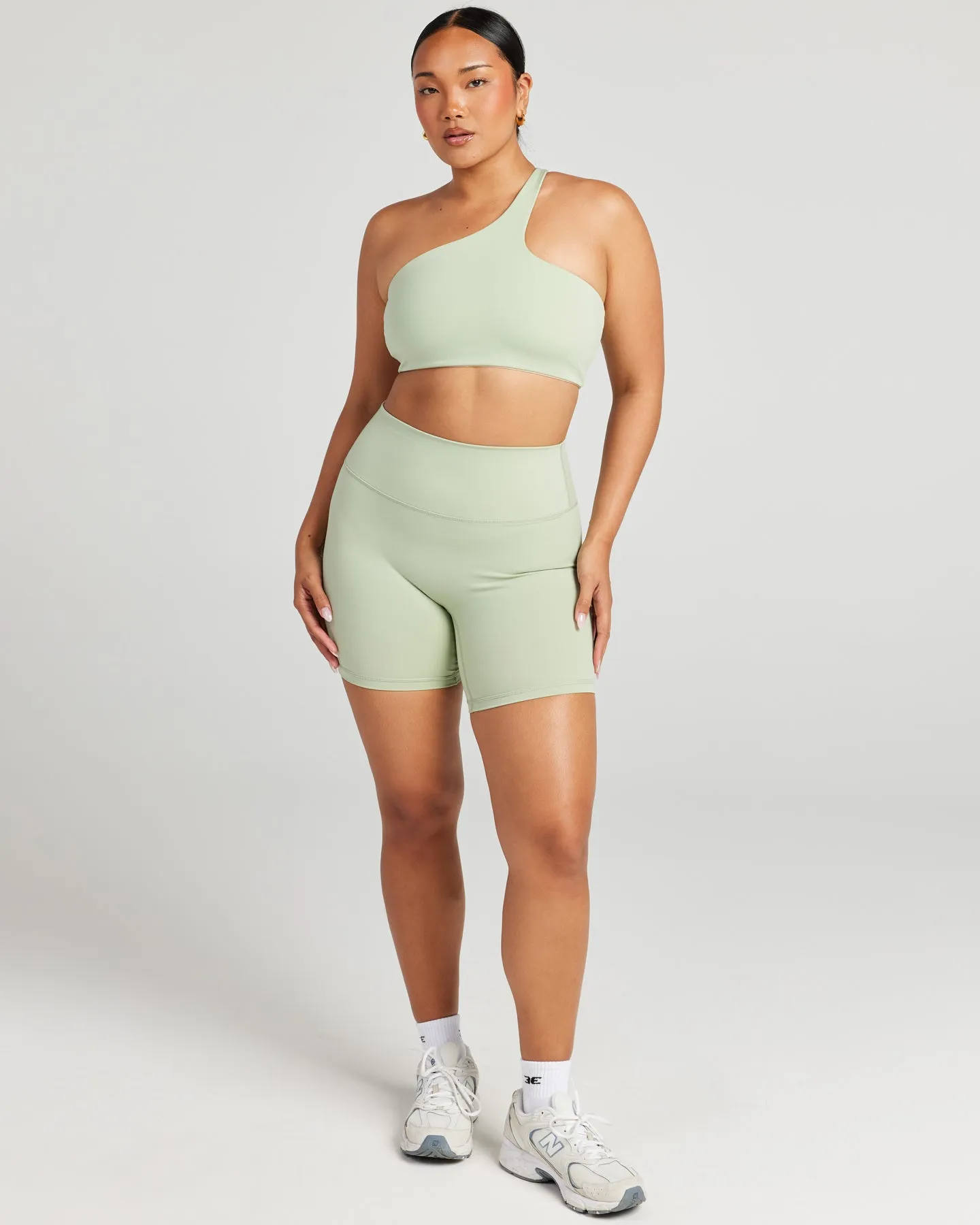 Aura SF Shorts - Light Sage