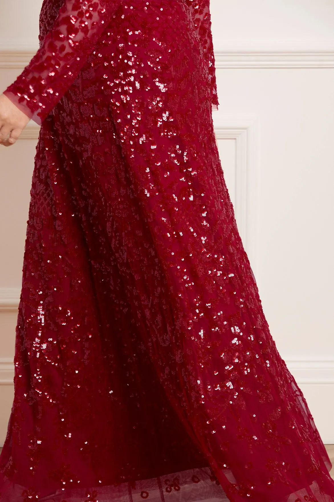 Aurelia Long Sleeve Gown