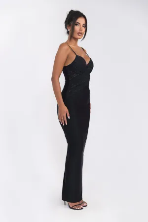 Aveline Black Dress