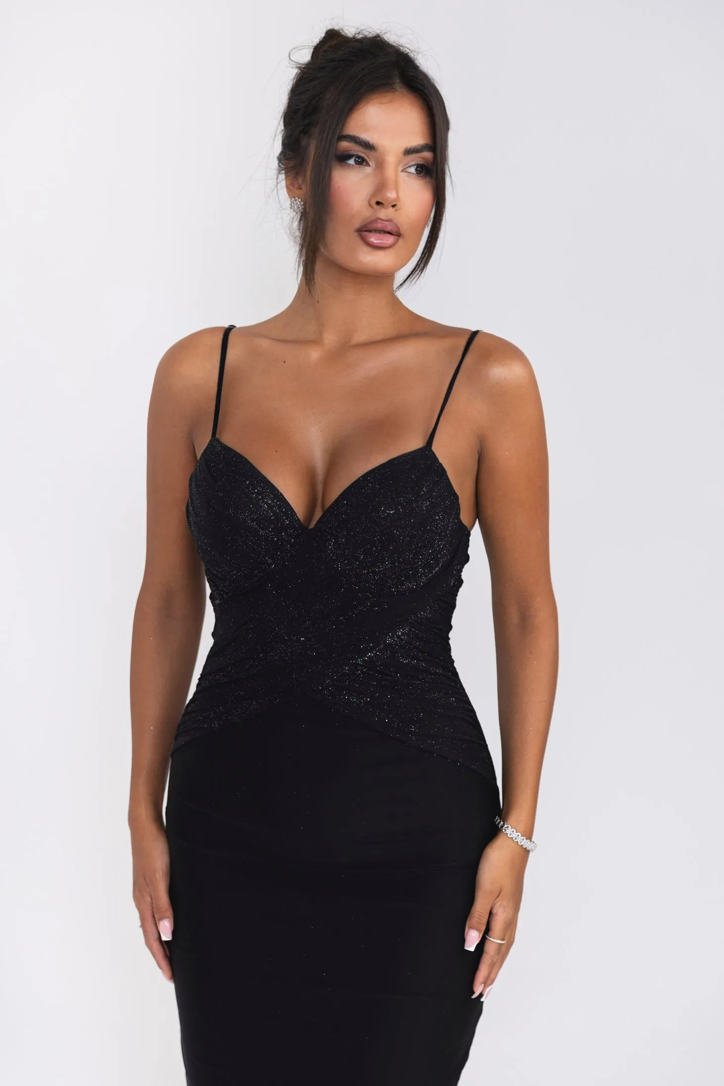 Aveline Black Dress