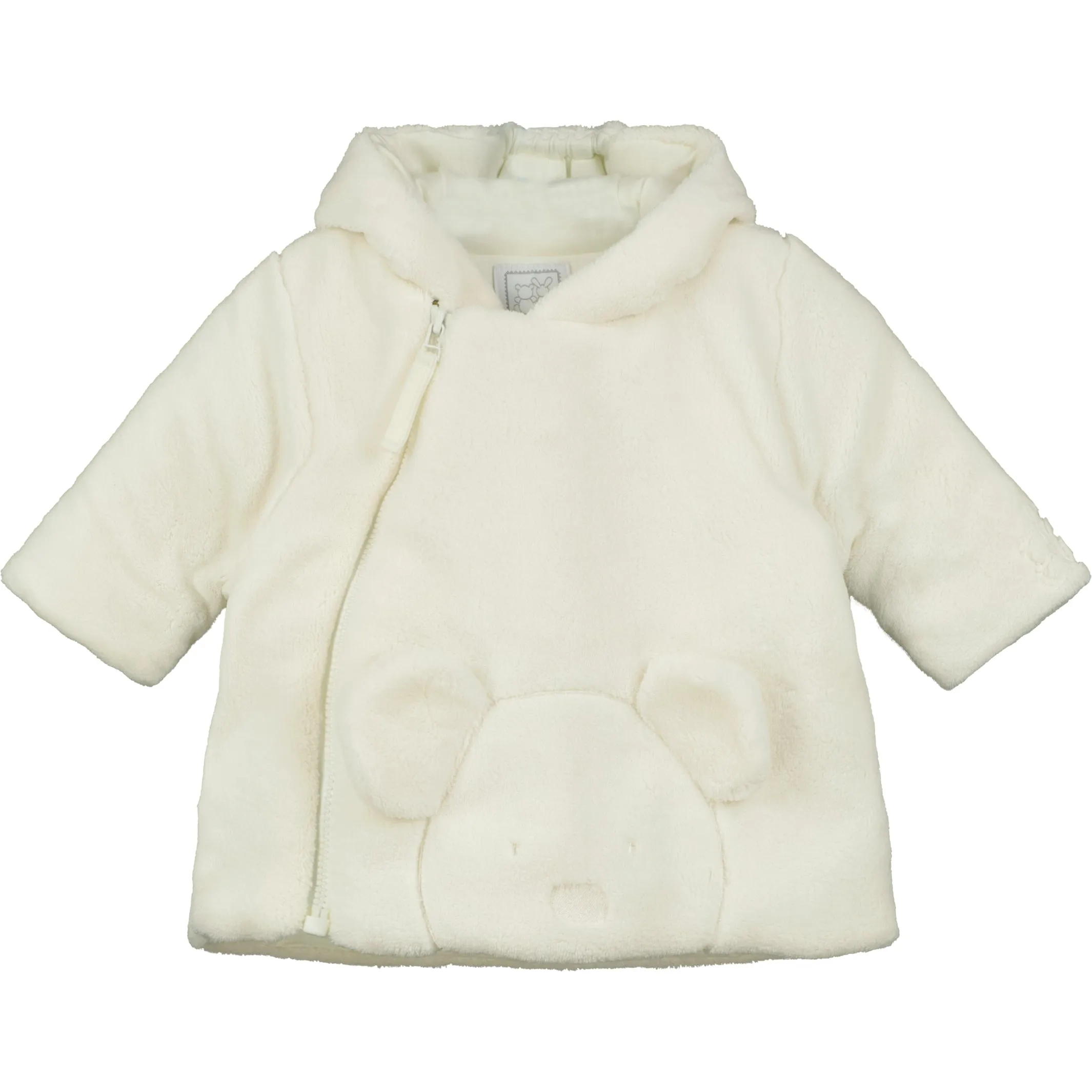 Axel Unisex Ivory Fleece Winter Jacket