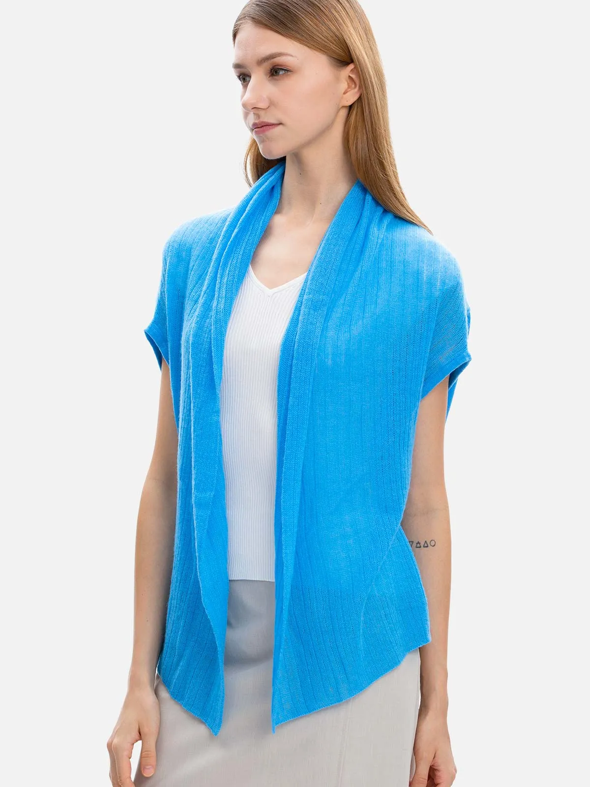 Azure Effortless Vest