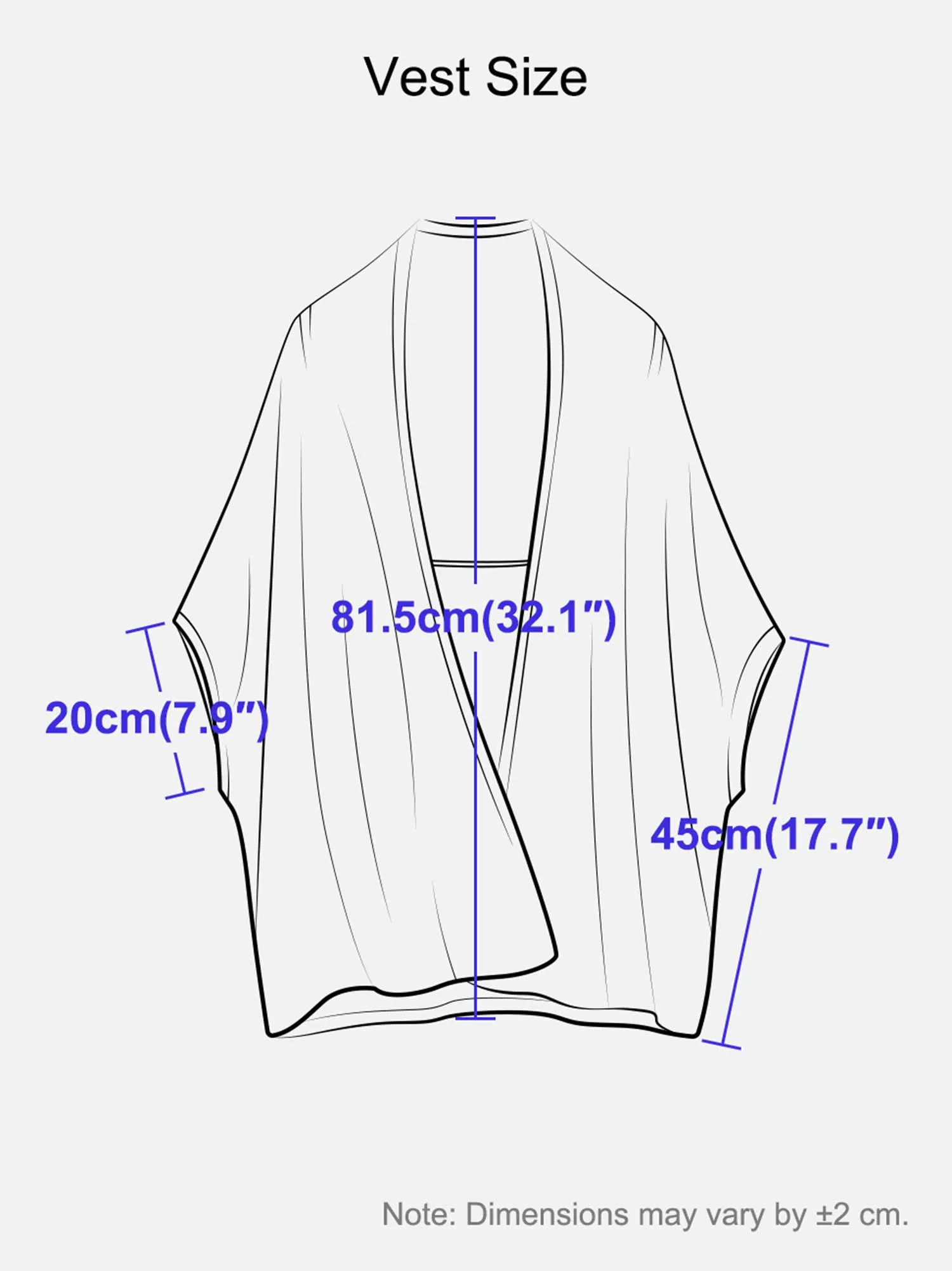 Azure Effortless Vest