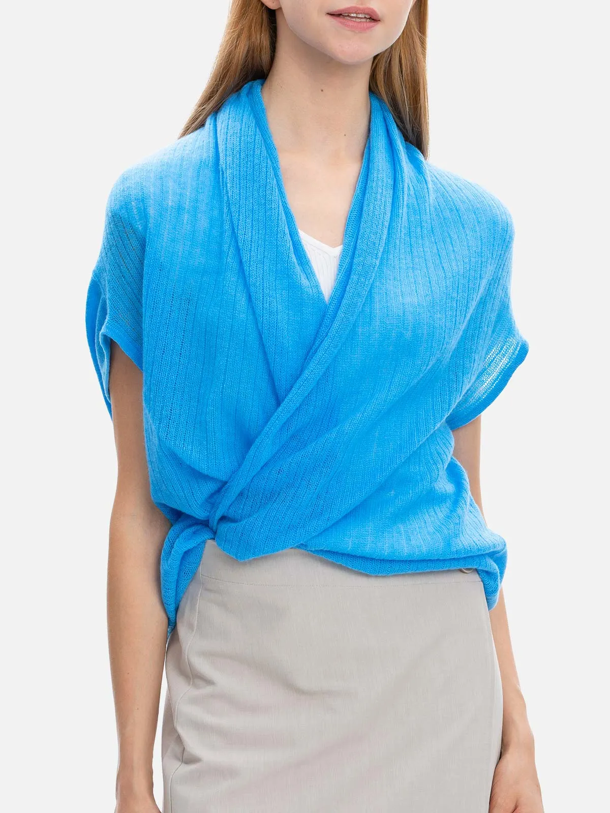 Azure Effortless Vest