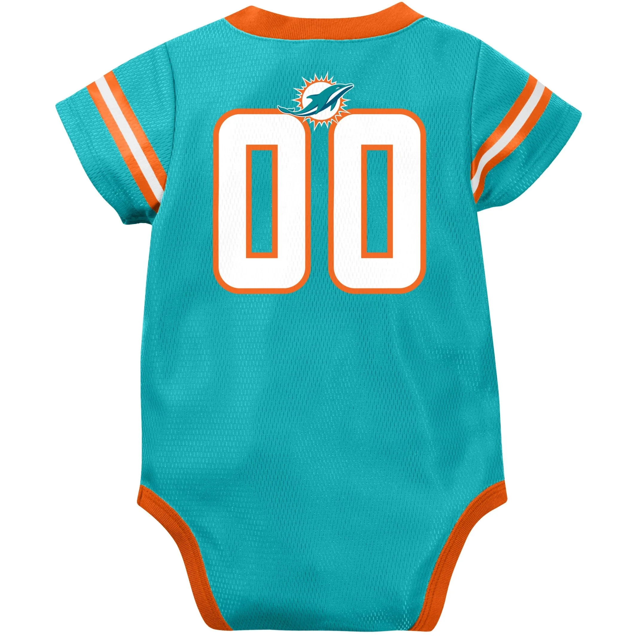 Baby Boys Dolphins Short Sleeve Jersey Bodysuit
