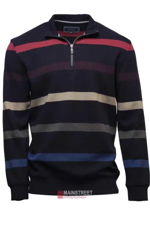 Back Bay Engineered Stripe Fleece